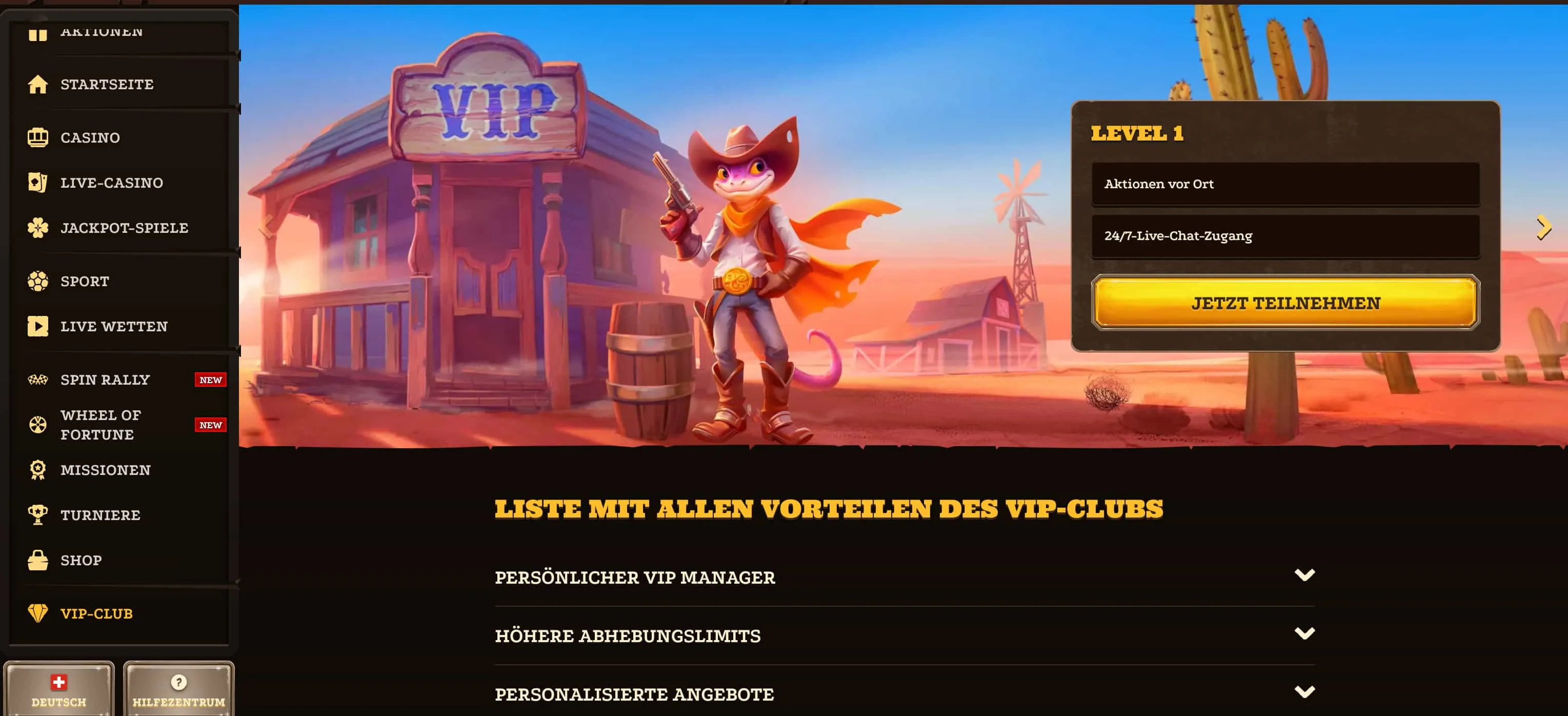 Lizaro Casino Bonus: Nicht kleckern, sondern klotzen